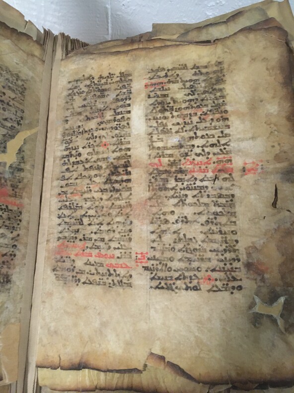 Ms. or. fol. 1633 - West Syriac chants, manuscript from the 13th/14th century