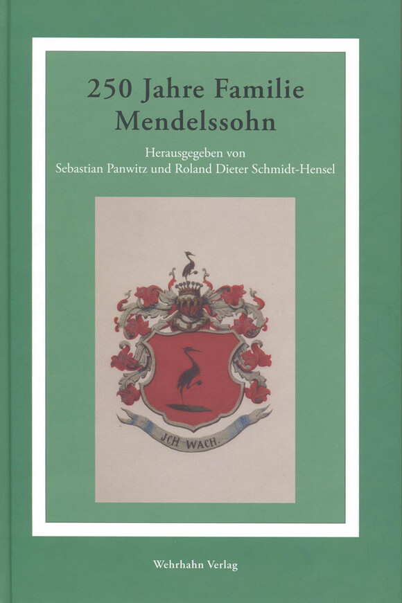 Mendelssohn-Studien, Sonderband 3 : 250 Jahre Familie Mendelssohn (Einband)