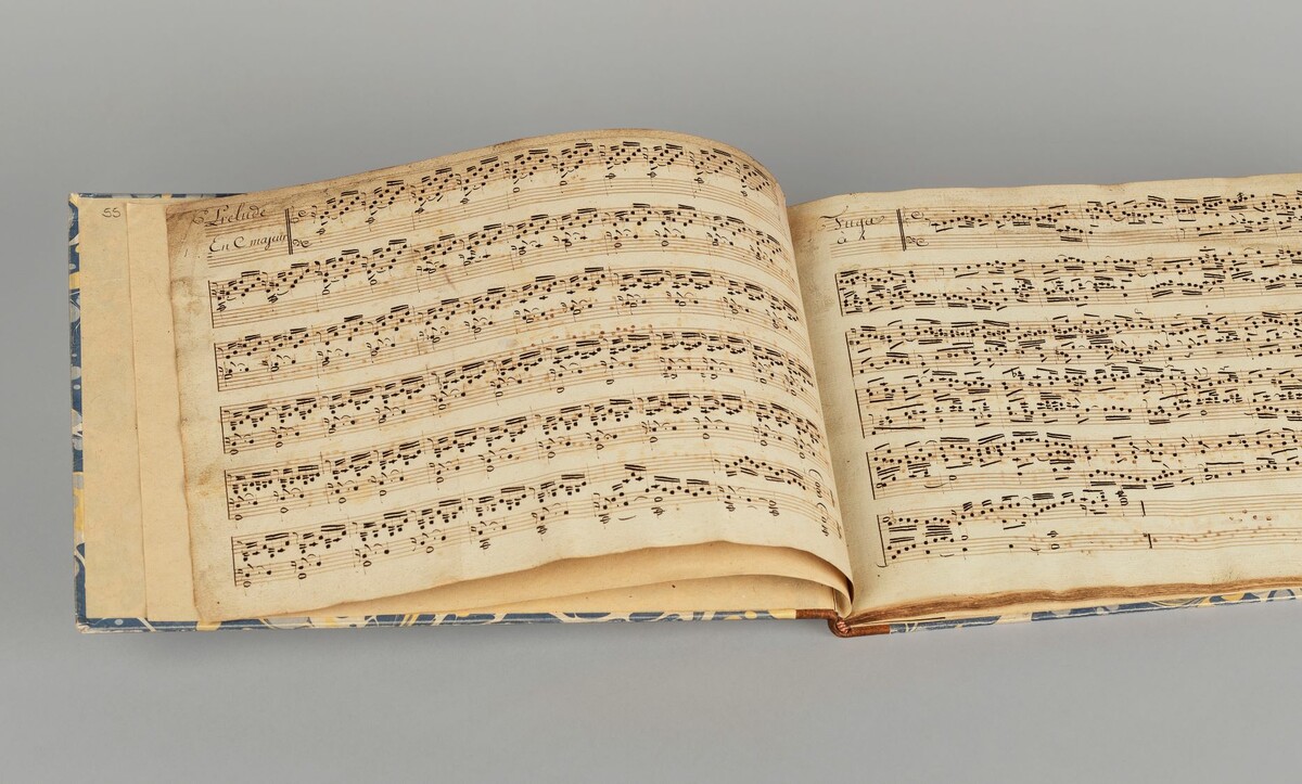 Bach-WK-Präludium-C-Dur in der neu erworbenen Abschrift