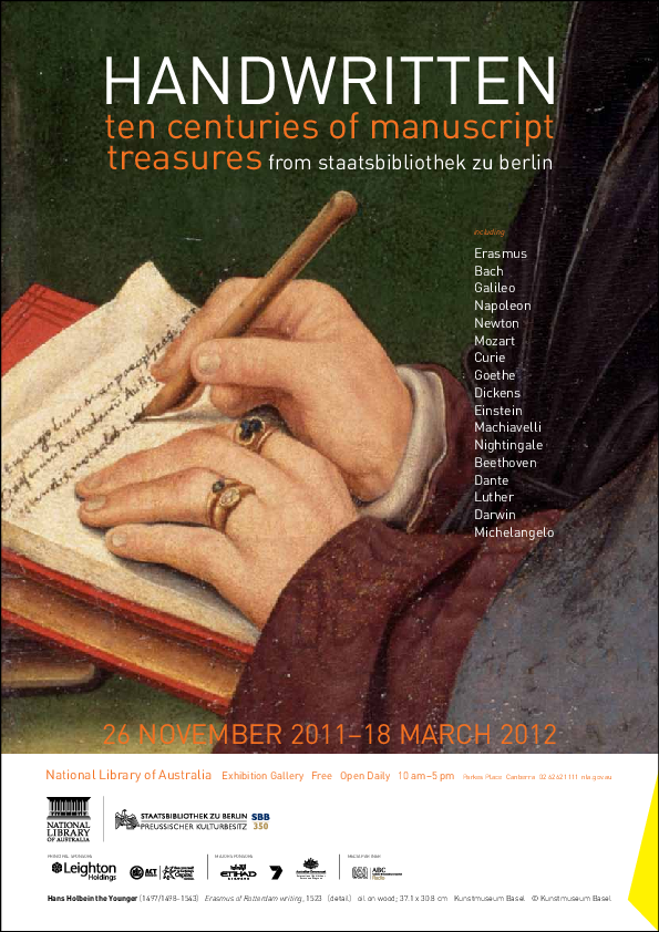 Handwritten - Von Hand geschrieben