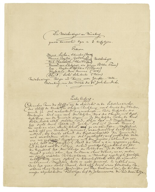 Wagner Meistersinger