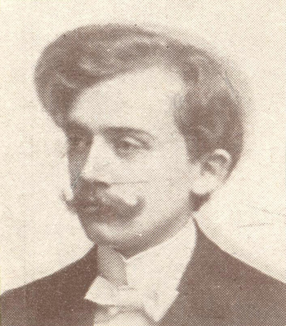 Bild zeigt: Alfred Bortz als Student 1904 (55 Nachl 77/E,71)