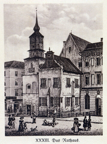 Das alte Berliner Rathaus, Ecke Spandauerstraße/ Königsstraße Das alte Berliner Rathaus, Ecke Spandauerstraße/ Königsstraße