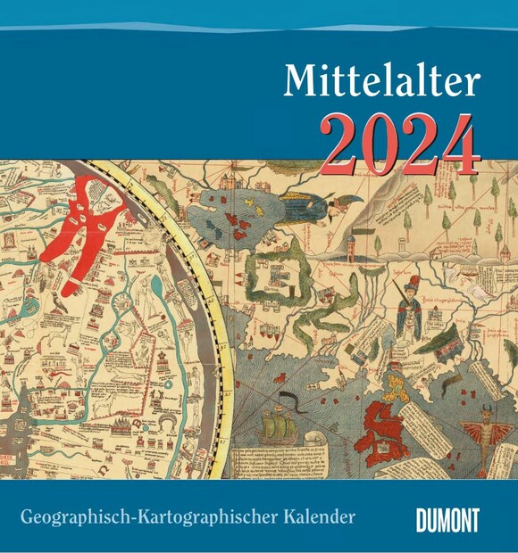 Titelblatt des Kartographischen Kalenders 2024