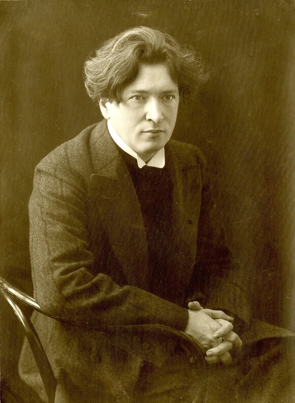 Ferruccio Busoni um 1906, Foto: Fischer-Schneevogt (Mus.Nachl. F. Busoni P I,18)