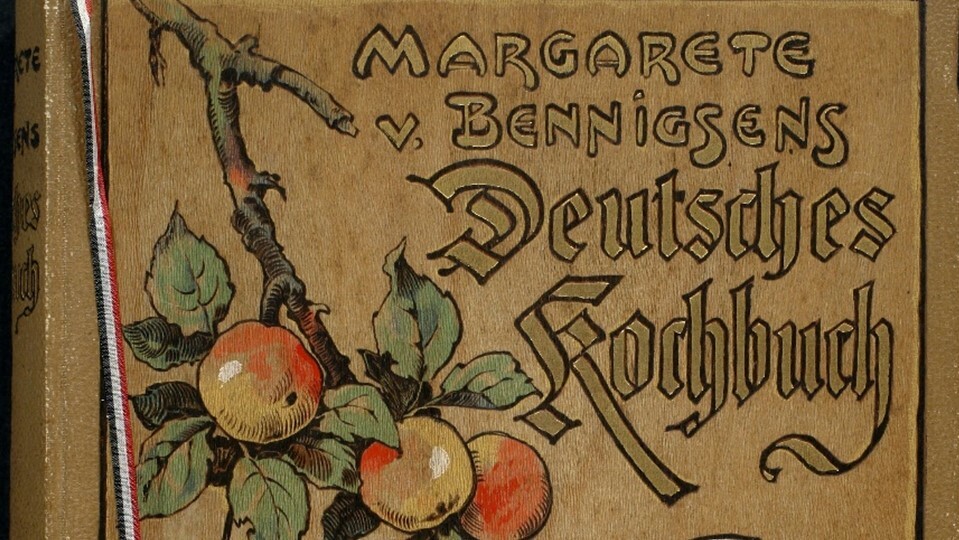 Erworben im Rahmen der „Sammlung deutscher Drucke“: Deutsches Kochbuch / von Margarete von Bennigsen. - Stuttgart u.a. 1897 