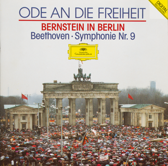 CD Cover Bernstein in Berlin (Beethoven Symphonie Nr. 9)