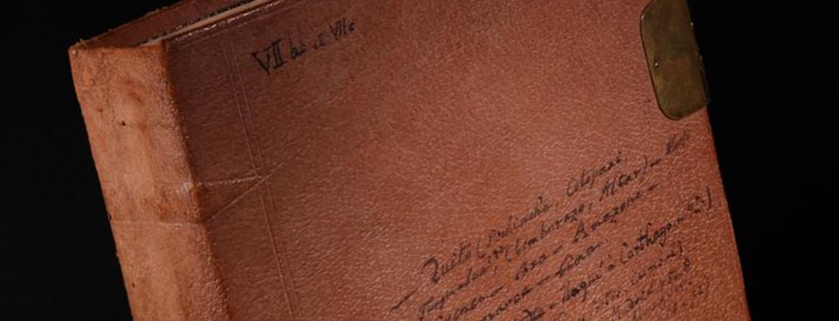 Eines der Amerikanischen Reisetagebücher Alexander von Humboldts
