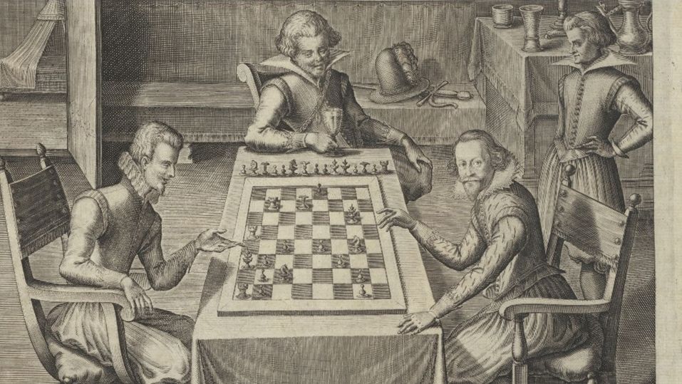 Ein Exemplar aus der Bibliothek Diez: Das Schach- oder König-Spiel 1616