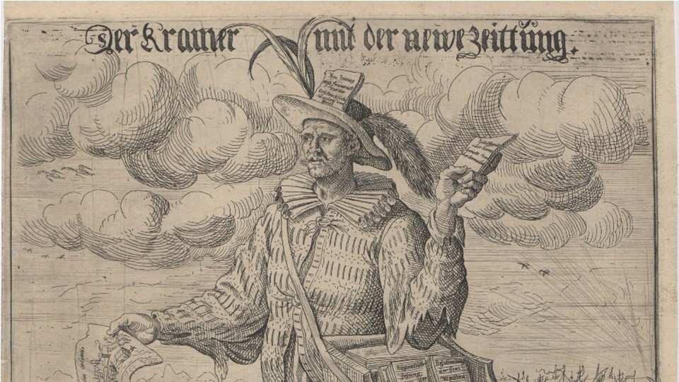Der Kramer mit der newe Zeittung. Frankfurt am Main 1589
