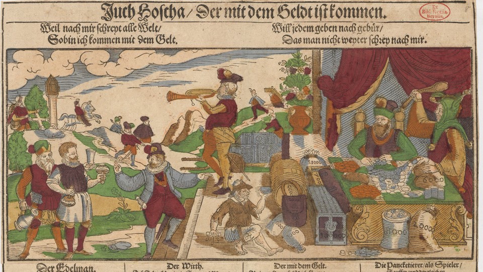 Juch Hoscha, Der mit dem Geldt ist kommen. Straßburg 1587