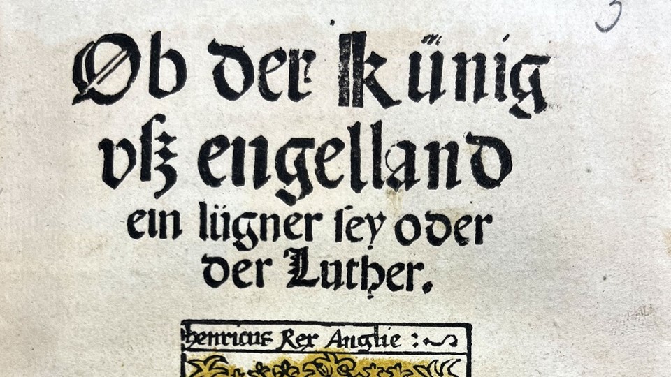 Thomas Murner: Ob der Künig vsz engelland ein lügner sey oder der Luther. Straßburg 1522