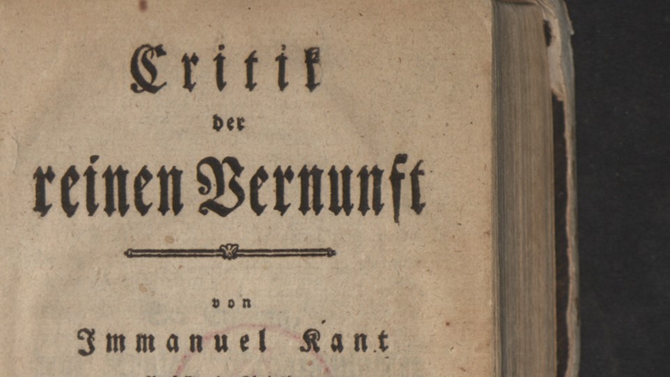 Critik der reinen Vernunft von Immanuel Kant 1781