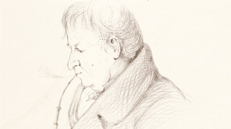 Bildnis Karl Hartwig Gregor von Meusebach. 1845