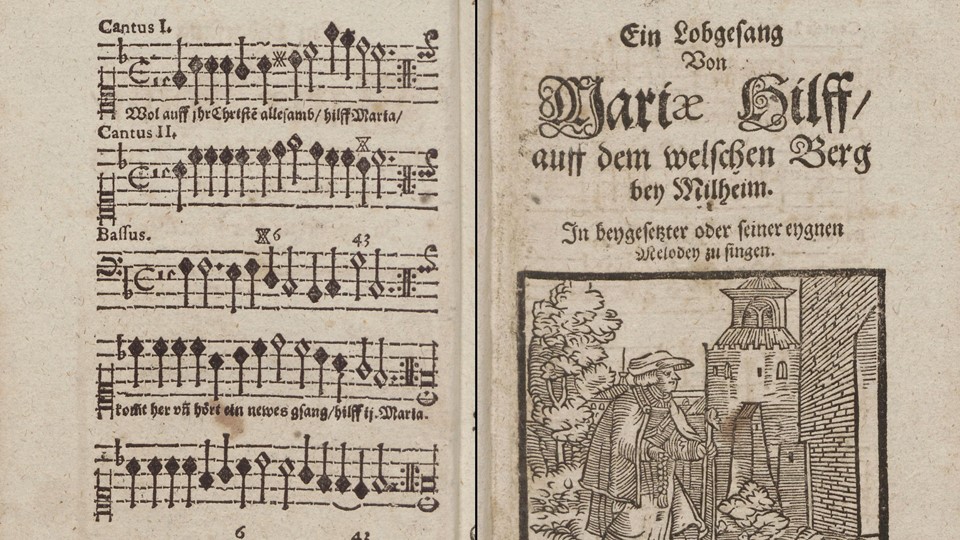 Ein Lobgesang Von Mariae Hilff/ … In beygesetzter oder seiner eygnen Melodey zu singen. Costantz 1655