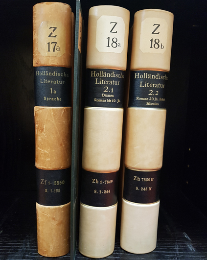 ARK-Bände aus dem Katalogteil Holländisch · Niederländisch