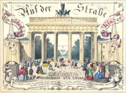 Auf der Straße : ein Bilderbuch für Kinder. Berlin : Winckelmann, [1861]. Signatur: B III b, 2288 R