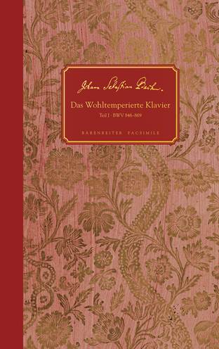 Faksimile des Autographs von Bachs Wohltemperiertem Klavier, Teil 1 (BWV 846-869) 