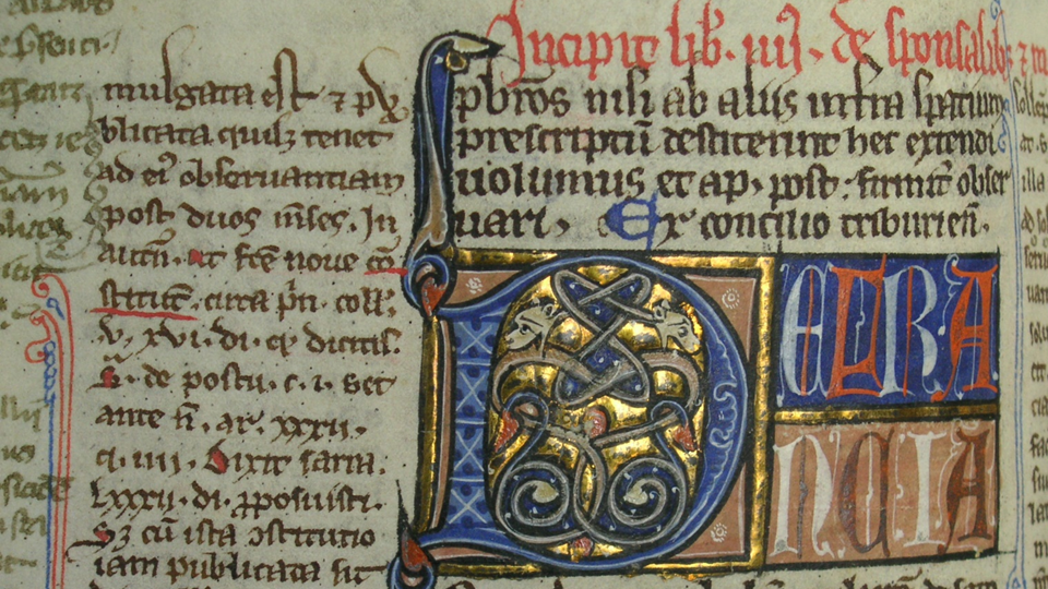 Handschrift der UB Greifswald (ms999, 383v), Ausschnitt